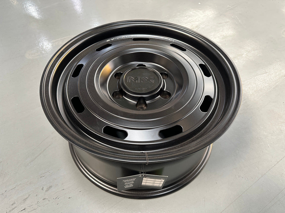 New 17X8.5 ET20 Lenso Duty Rim (4 wheel) Matt Black 6X139.7