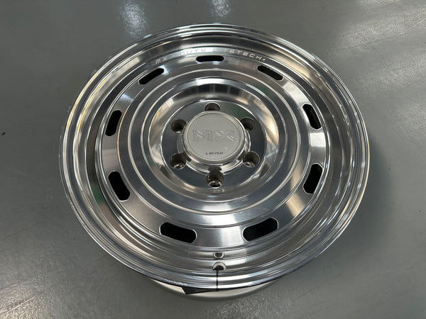 New 17X8.5 ET20 Lenso Duty Rim (4 wheel) Silver Polished 6X139.7