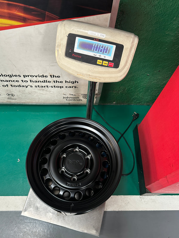 NEW 16X8 ET0 Lenso Jungle (4 wheel) 6X139.7 Satin Black