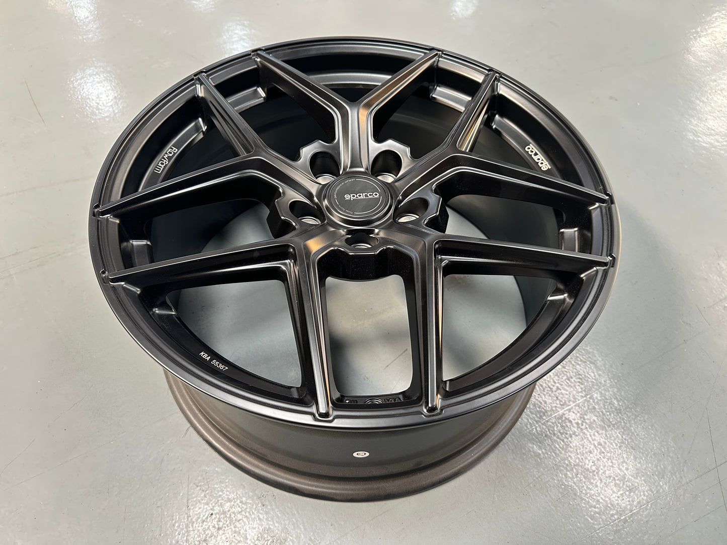 NEW 18X8 ET45 Sparco FF3 (4 wheel) 5X112 Matt Black