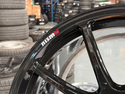 New 20x10 ET35 20x11 ET15 Overdrive Forged Nismo R35 (4 wheel) Black 5x114.3