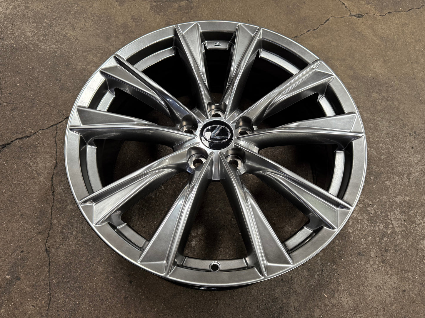 New 19x8 ET35 RS Lexus Toyota RX (4 wheel) 5x114.3 Hyper Black