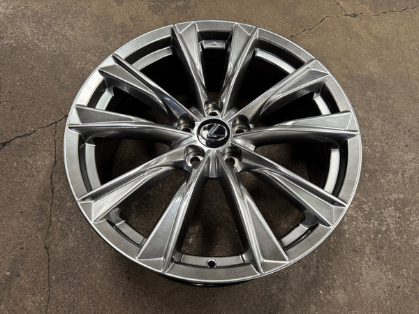 New 19x8 ET35 RS Lexus Toyota RX (4 wheel) 5x114.3 Hyper Black