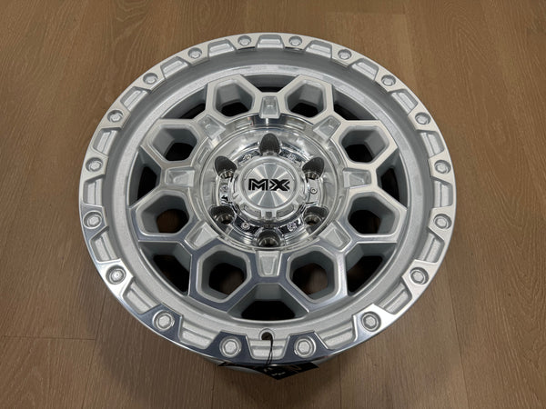 New 16X8 ET0 Lenso Robust Rim (4 wheel) Gloss Silver 6X139.7