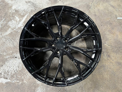 New 20x8.5 ET42 20x10 ET38 ASGA ARF10 (4 wheel) 5x114.3 Gloss Black