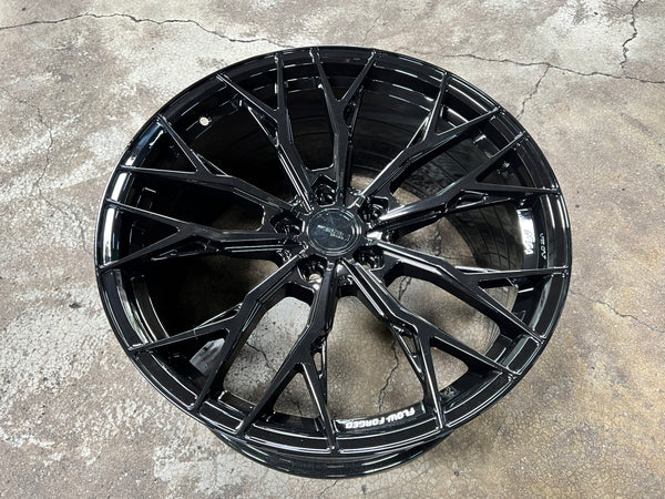 New 20x8.5 ET42 20x10 ET38 ASGA ARF10 (4 wheel) 5x114.3 Gloss Black