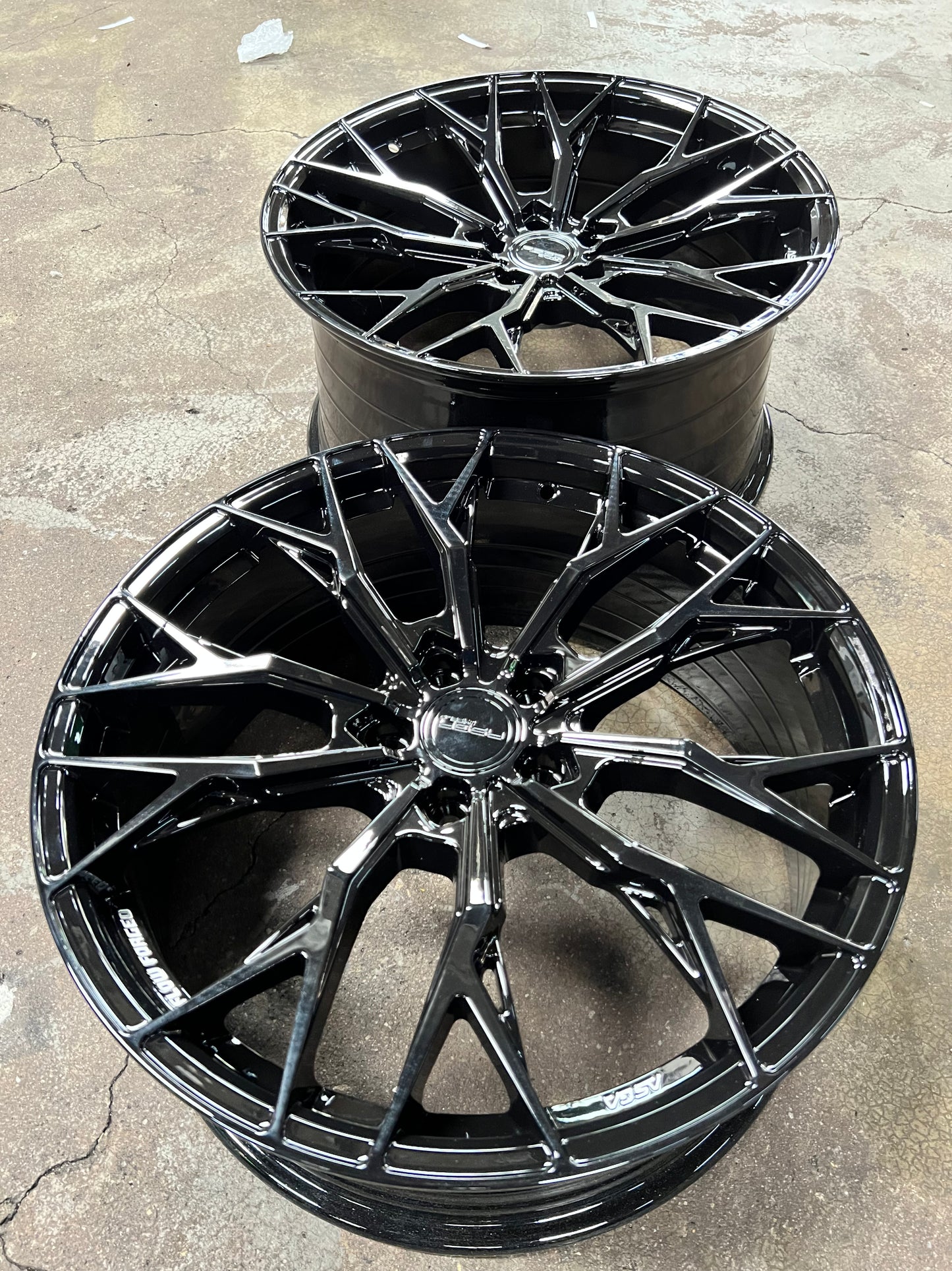 New 20x8.5 ET42 20x10 ET38 ASGA ARF10 (4 wheel) 5x114.3 Gloss Black