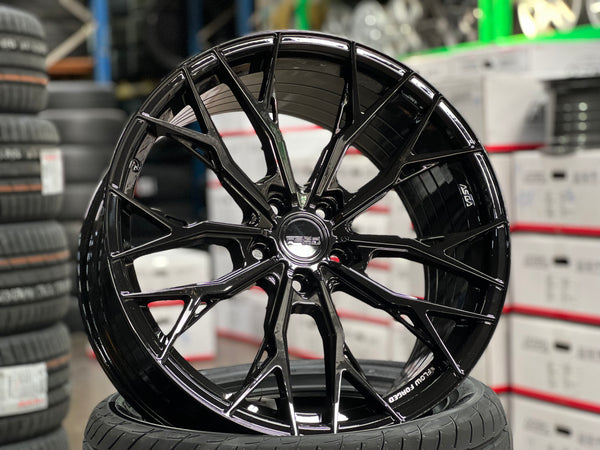 New 20x8.5 ET42 20x10 ET38 ASGA ARF10 (4 wheel) 5x114.3 Gloss Black
