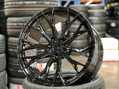 New 20x8.5 ET42 20x10 ET38 ASGA ARF10 (4 wheel) 5x114.3 Gloss Black