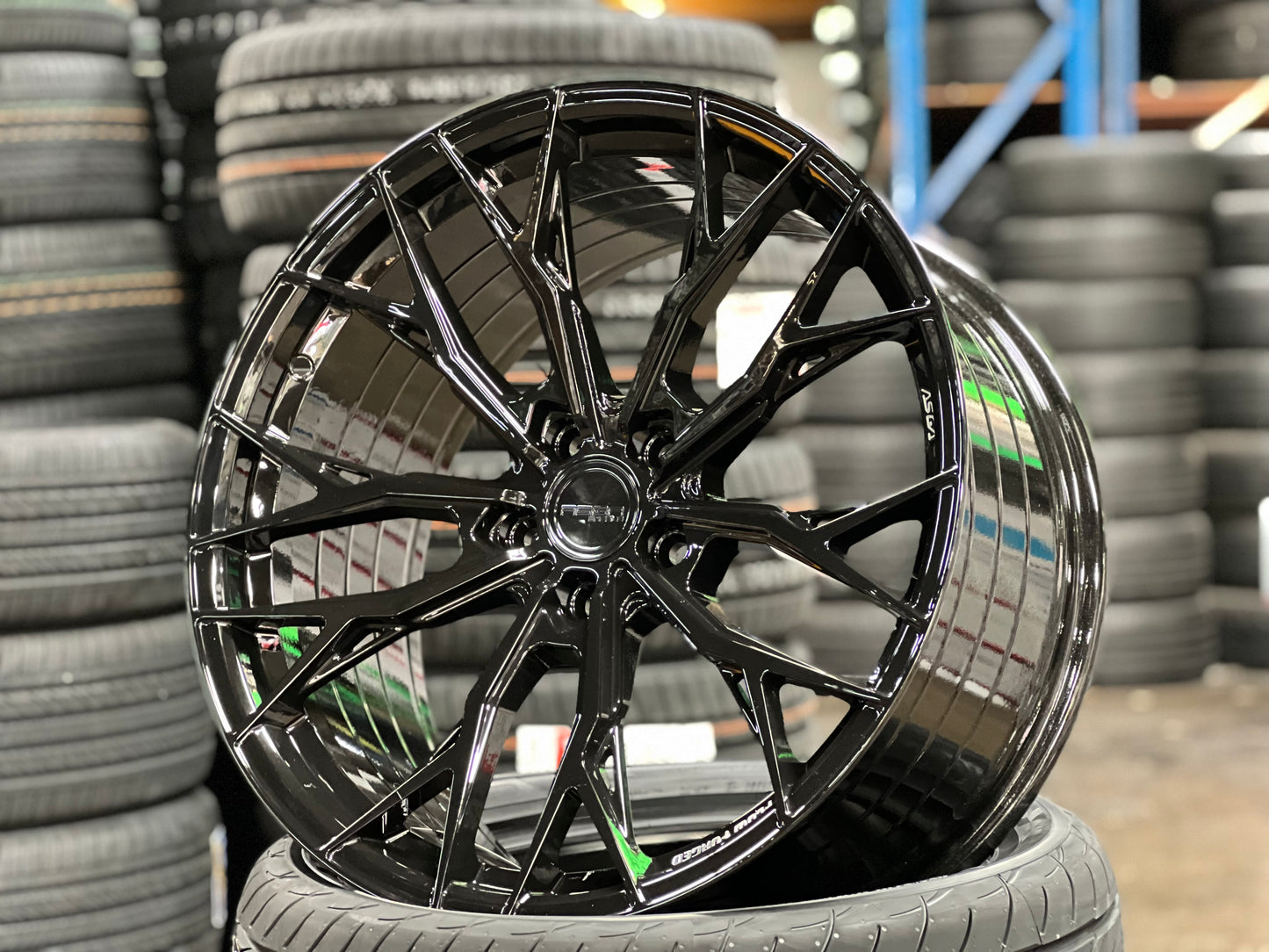 New 20x8.5 ET42 20x10 ET38 ASGA ARF10 (4 wheel) 5x114.3 Gloss Black