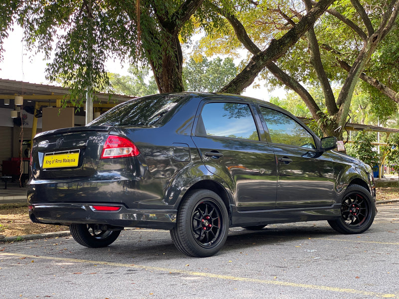 New 16X7 ET40 Advanti Tallo Rim (4 wheel) Matt Black 4X100
