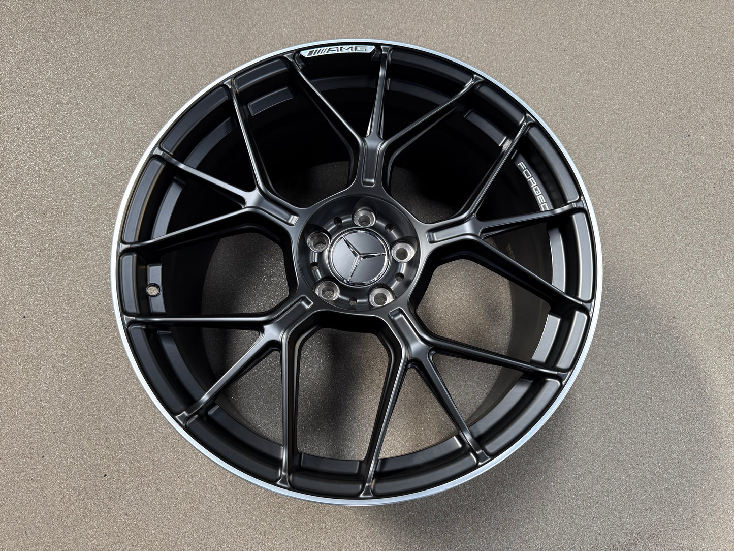 New 20x9 ET20 20x10 ET40 Overdrive Forged Mercedes E53 AMG W238 (4 wheel) Matt Black 5x112