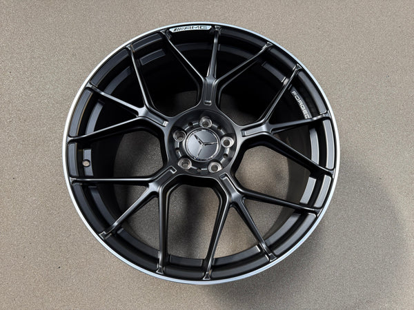 New 20x9 ET20 20x10 ET45 Overdrive Forged Mercedes E53 AMG (4 wheel) 5x112 Matt Black