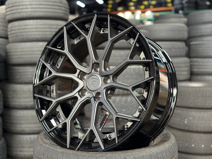 New 19x8.5 ET32 19x9.5 ET38 G Forged GF05 (4 wheels) Matte Gunmetal 5x112