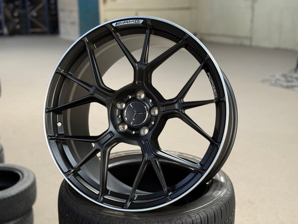 New 20x9 ET20 20x10 ET40 Overdrive Forged Mercedes E53 AMG W238 (4 wheel) Matt Black 5x112
