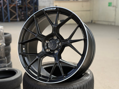 New 20x9 ET20 20x10 ET45 Overdrive Forged Mercedes E53 AMG (4 wheel) 5x112 Matt Black