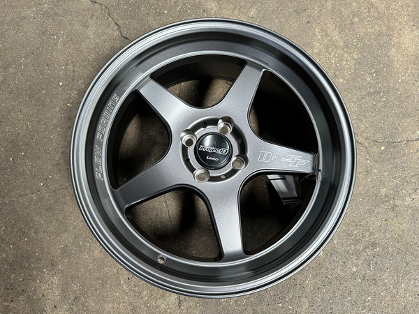 New 17 Lenso D1SF Rim (4 wheel) Grey 4X100