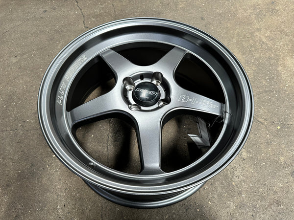 New 17 Lenso D1SF Rim (4 wheel) Grey 4X100