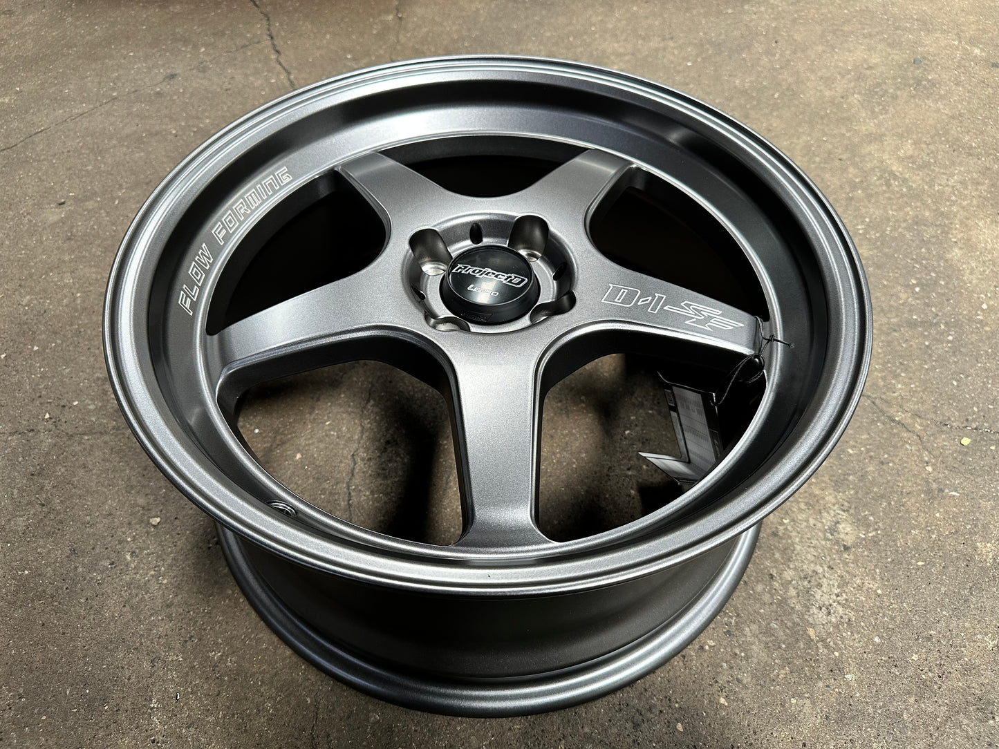 New 17 Lenso D1SF Rim (4 wheel) Grey 4X100
