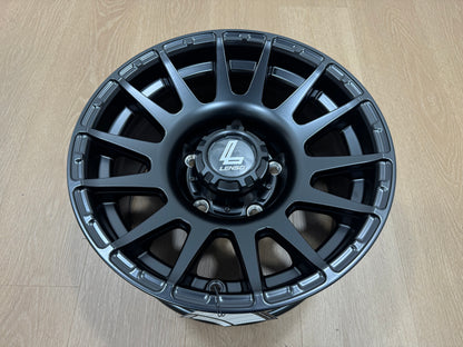 New 15X8 ET-6 Lenso Zoltan Rim (5 wheel) Matt Black 5x139.7