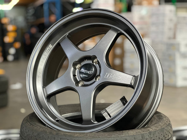 New 17 Lenso D1SF Rim (4 wheel) Grey 4X100