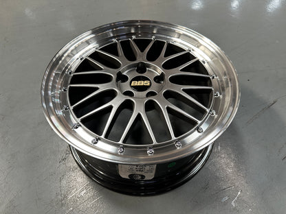 New 18x8 ET38 JA BBS LM (4 wheel) 5x108 Silver