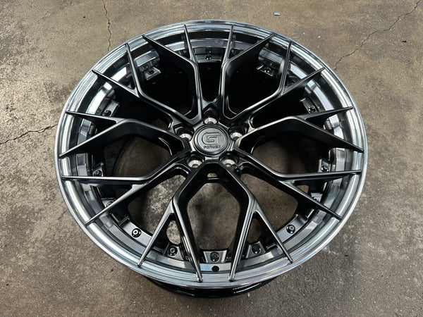 New 20x8.5 ET30 20x10 ET40 G Forged GF09 (4 wheel) 5x112 Matt Black PL