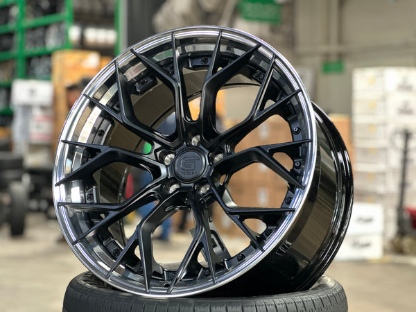 New 20x8.5 ET30 20x10 ET40 G Forged GF09 (4 wheel) 5x112 Matt Black PL