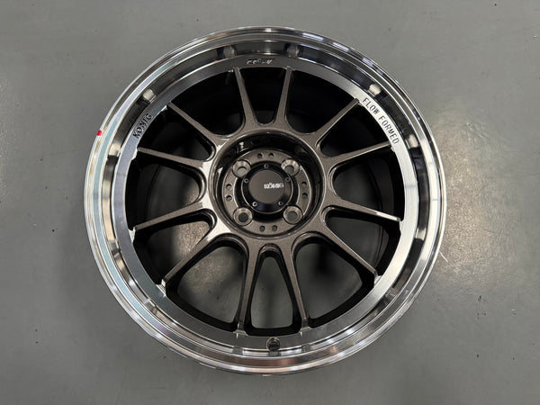 New 17X8 ET45 Konig Hypergram Rim (4 wheel) Matt Gun Metal 4X100