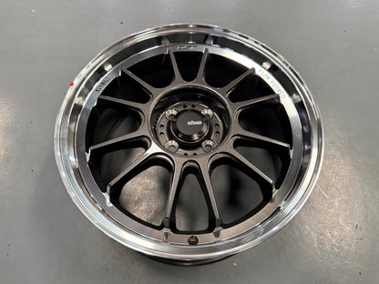 New 17X8 ET45 Konig Hypergram Rim (4 wheel) Matt Gun Metal 4X100
