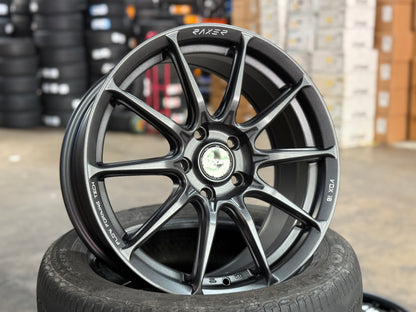 New 17X7.5 ET40 Raxer VOX10 Rim (4 wheel) Gunmetal 5X114.3