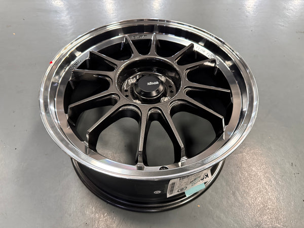 New 17X8 ET45 Konig Hypergram Rim (4 wheel) Matt Gun Metal 4X100