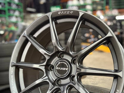 New 17X7.5 ET40 Raxer VOX10 Rim (4 wheel) Gunmetal 5X114.3