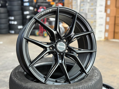 New 17X7.5 ET40 Raxer VOX50 Rim (4 wheel) Matte Black 5X114.3