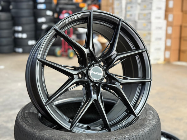 New 17X7.5 ET40 Raxer VOX50 Rim (4 wheel) Matte Black 5X114.3