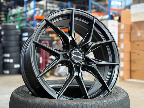New 17X7.5 ET40 Raxer VOX50 Rim (4 wheel) Matte Black 5X114.3