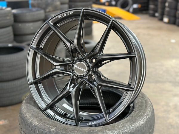 New 17X7.5 ET40 Raxer VOX50 Rim (4 wheel) Matte Black 5X114.3