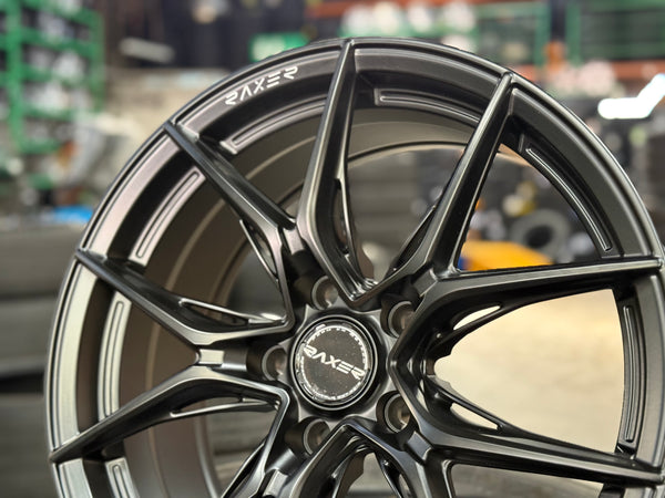 New 17X7.5 ET40 Raxer VOX50 Rim (4 wheel) Matte Black 5X114.3