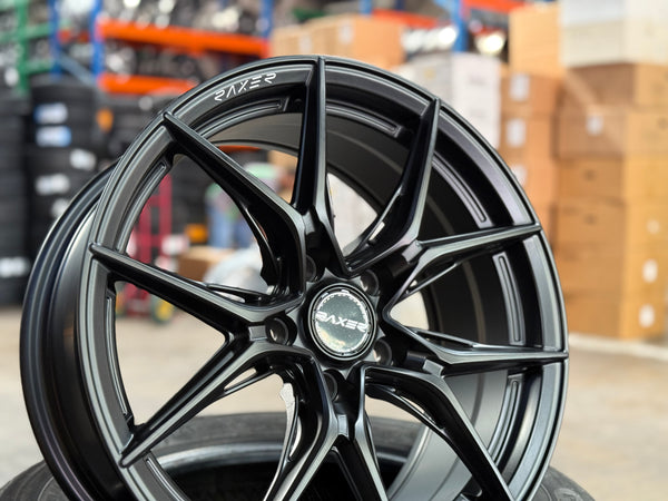 New 17X7.5 ET40 Raxer VOX50 Rim (4 wheel) Matte Black 5X114.3