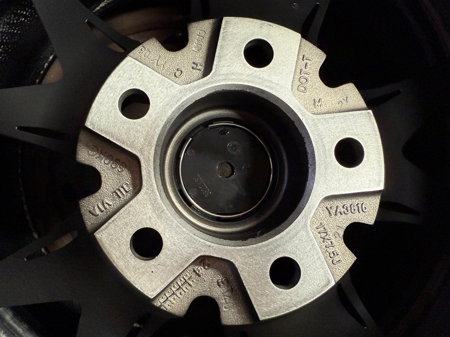 New 17X7.5 ET40 Raxer VOX50 Rim (4 wheel) Matte Black 5X114.3