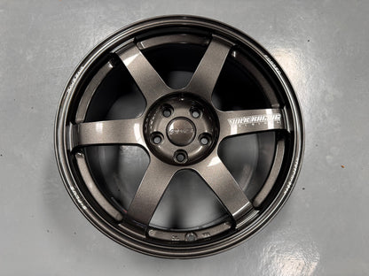 NEW 18X8.5 ET42 Rays Volk Racing TE37 Saga S Plus Forged Japan Rim (4 wheel) Diamond Dark Gunmetal 5X112