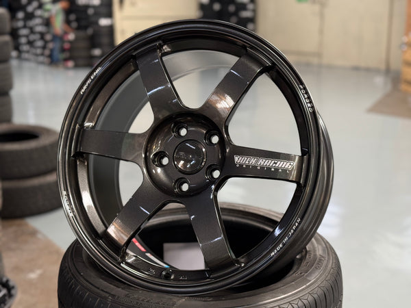 New 18x8.5 ET42 Rays Volk Racing TE37 SAGA S Plus Rim (4 wheel) 5X112