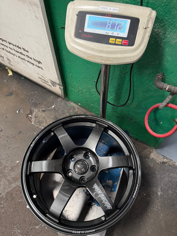 New 18x8.5 ET42 Rays Volk Racing TE37 SAGA S Plus Rim (4 wheel) 5X112