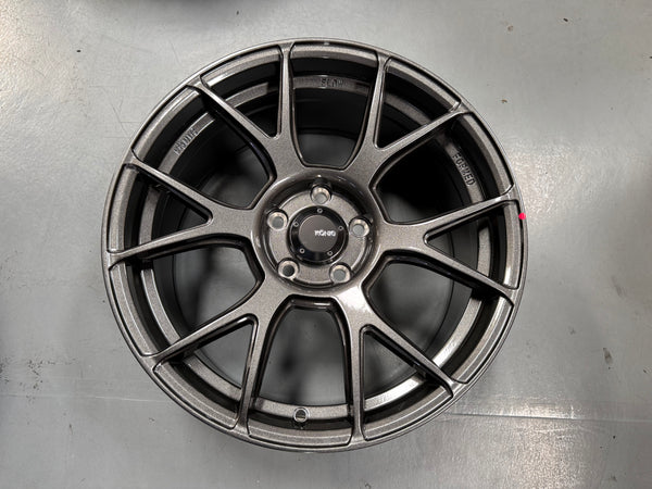 NEW 18X8.5 ET40 Konig Ampliform Rim (4 Wheel) Dark Metallic Graphite 5X114.3