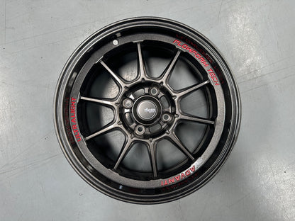 New 15X7 ET35 Advanti Tallo Rim (4 wheel) Gloss Gunmetal 4X100