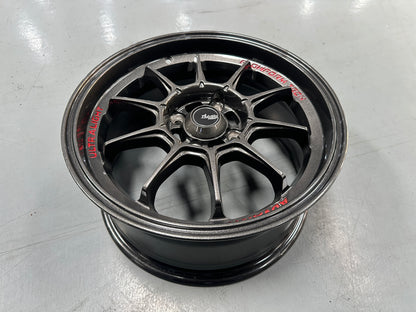 New 15X7 ET35 Advanti Tallo Rim (4 wheel) Gloss Gunmetal 4X100