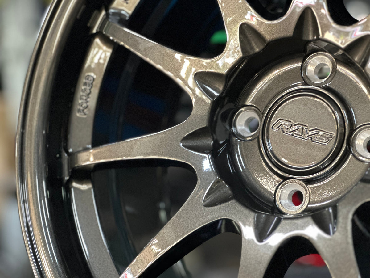 New 17X8 ET40 AOW CE28 Rim (4 wheel) Dark Gunmetal 4X100
