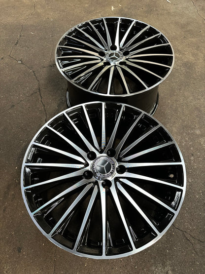 New 18X8.5 ET42 18Xx9.5 ET43 Mercedes (4 wheels) W206 Multispoke 5X112