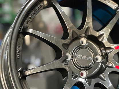 New 17X8 ET40 AOW CE28 Rim (4 wheel) Dark Gunmetal 4X100