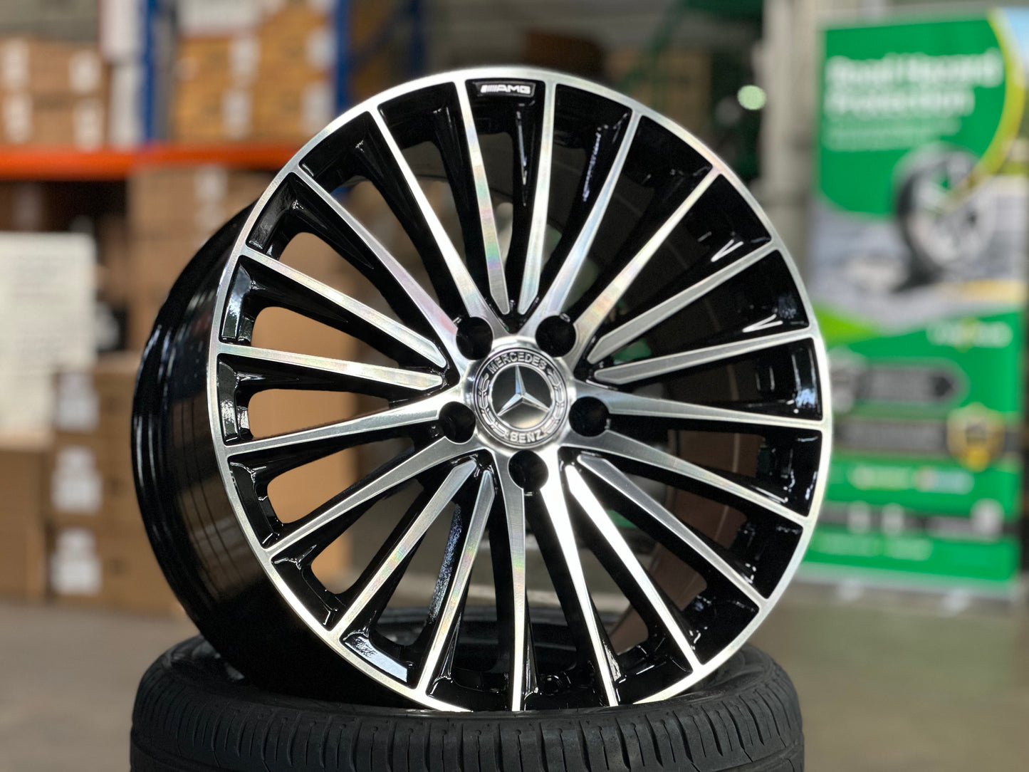 New 18X8.5 ET42 18Xx9.5 ET43 Mercedes (4 wheels) W206 Multispoke 5X112